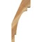 Ekena Millwork 4"W x 10"D x 22"H Merced Rough Sawn Knee Brace, Western Red Cedar BRC04X10X22MRC00RWR - alternate 2